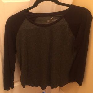 soft and sexy quarter long sleeve